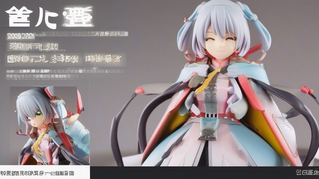 原创手办双生花：粘土人的萌趣宇宙与比例手办的艺术殿堂